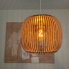"Pallero" - puinen design-lampunvarjostin (Iso) - Image 4