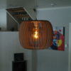 "Pallero" - puinen design-lampunvarjostin (Iso) - Image 5